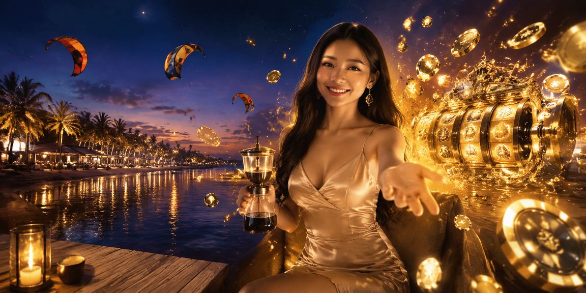 Người dùng tại Mũi Né thưởng thức cà phê và chơi slot game uu8888